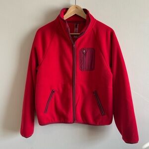 lou & grey | cozy fleece zip jacket